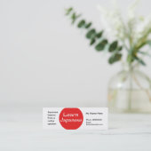 の教え言日本の語 – のカー広告ド スキニー名刺 (スタンド正面)