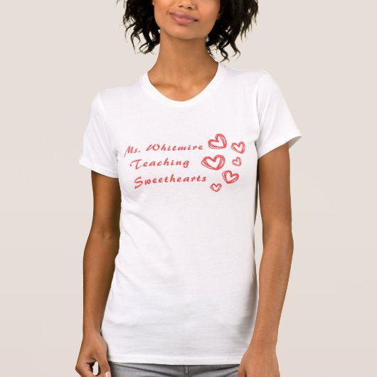 の教えSweethearts Valentine's Day Tシャツ (正面)