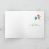 の教員帯出券-フラワーパワーありがとう サンキューカード (内部)