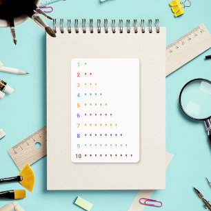 の数学を10にバルーン付きステッカー シール