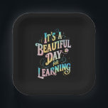 の新学期にとって美学しい日だ ペーパープレート<br><div class="desc">の新学期にとって美学しい日だ</div>