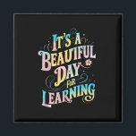 の新学期にとって美学しい日だ マグネット<br><div class="desc">の新学期にとって美学しい日だ</div>