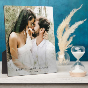 の新結婚婚カップル写真アクリル フォトプラーク