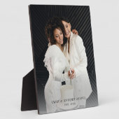 の新結婚婚ゲイカップル写真アクリル フォトプラーク (側面)