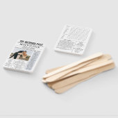 の新聞結婚ポストプログラムファン ハンドファン (組立なし)