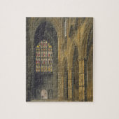 の方に見るウェストミンスター寺院の内部の眺め ジグソーパズル (縦)