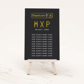 の旅行結婚テーマ空港出発委員会 テーブルナンバー