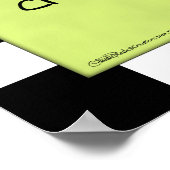 の日差しの明かり ポスター (角)