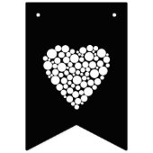 の日結婚バレンイン，愛 バンティングフラッグ (第3の旗)