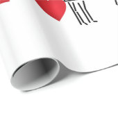 の日結婚バレンイン，愛 ラッピングペーパー (ロールコーナー)