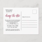 の日結婚日延期ブルゴーニュ海軍フローラ 案内ポストカード (裏面)