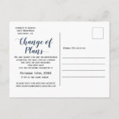 の日結婚日延期ブルゴーニュ海軍フローラ 案内ポストカード (裏面)