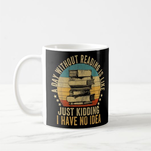 の日読は本の本のおたくLibraのようなものだ コーヒーマグカップ (左)