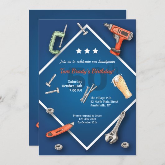 の日 招待状 (正面/裏面)