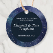 の星結婚の夜の天空ありがとう海軍 フェイバータグ (正面)