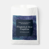 の星結婚の夜の天空ありがとう海軍 フェイバーバッグ (正面)