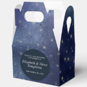 の星結婚の夜の天空ありがとう海軍 フェイバーボックス (見開き)