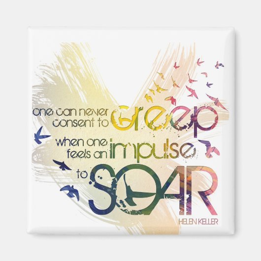 ...の時に忍び寄る事は許されない マグネット (正面)