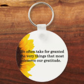 ～の時感謝してい間 キーホルダー (正面)