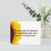 ～の時感謝してい間 ポストカード (スタンド正面)