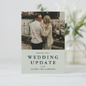 の更新結婚sageフォトカードの日付の変更 (スタンド正面)