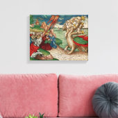 ～の書から出た七頭蛇 キャンバスプリント (インサイチュ (リビング))