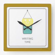 の書タイムウォール時計の詩人Adiela Akoo