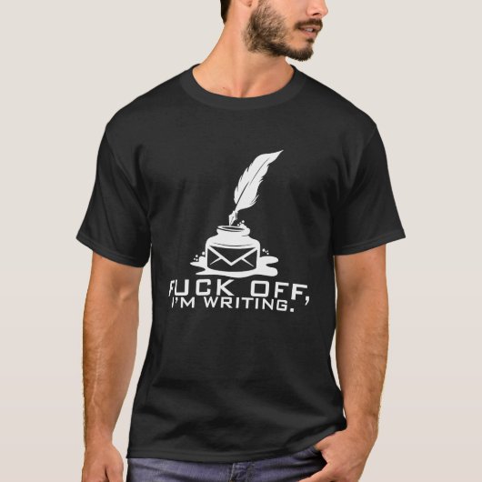 の書ライター Tシャツ (正面)