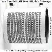 の書中毒性の隠しメッセージおもしろいノベルティ111B マグカップ