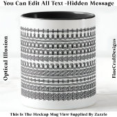 の書中毒性の隠しメッセージおもしろいノベルティ111B マグカップ