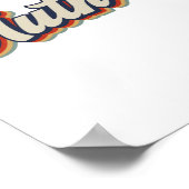 の書作家作家レトロ ポスター (角)