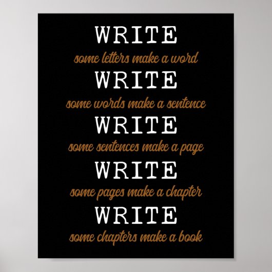 の書作家書は一語を成す ポスター (正面)