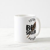 の書作家未来ベストセラー作家 コーヒーマグカップ (正面右)