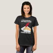 の書作家・ライター向けバックプリント15 Tシャツ (正面フル)