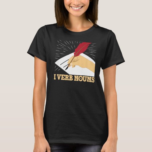 の書作家・ライター向けバックプリント16 Tシャツ (正面)