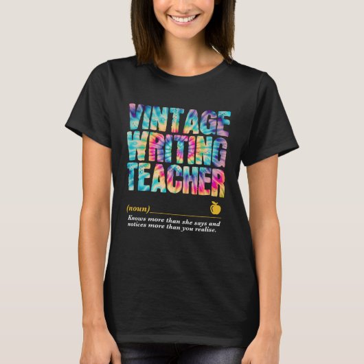 の書先生感謝週間新学期 Tシャツ (正面)