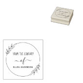 ~の書庫から手書きの名前をカスタムする ラバースタンプ (押印)