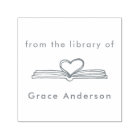 ～の書庫から手書きの本ハート