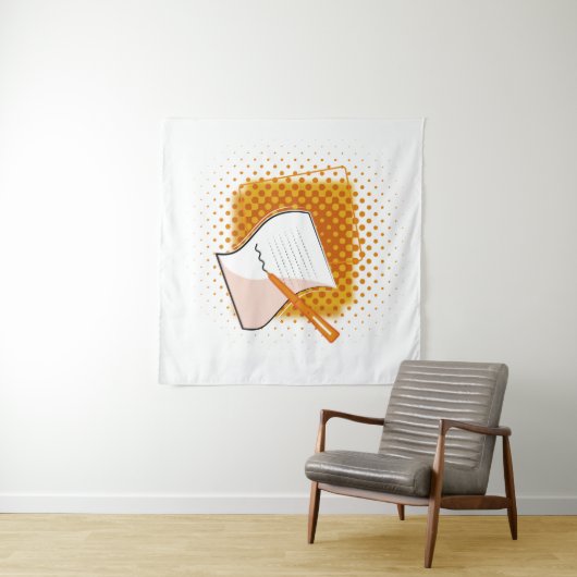 の書恋人 タペストリー (インサイチュ(横))