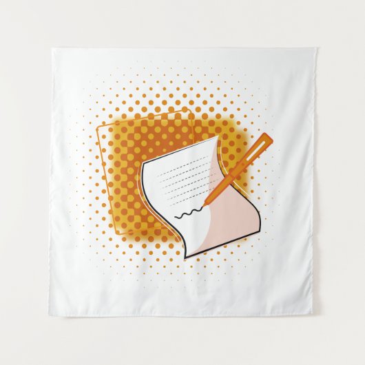 の書恋人 タペストリー (正面)