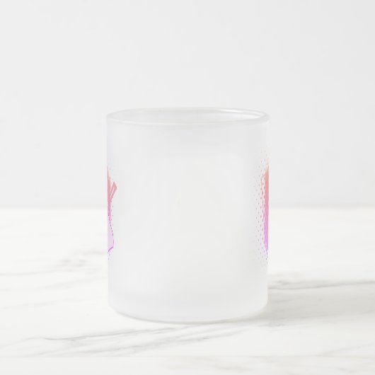 の書恋人 フロストグラスマグカップ (中央)