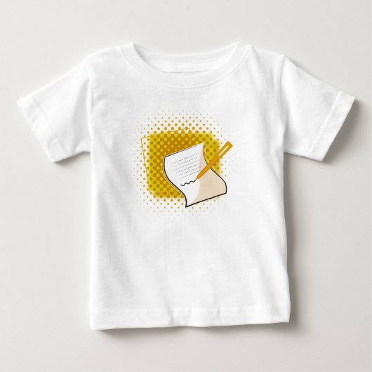 の書恋人 ベビーTシャツ (正面)