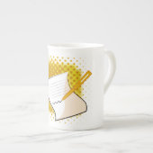 の書恋人 ボーンチャイナマグカップ (正面右)