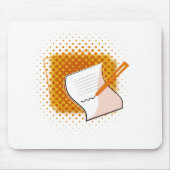 の書恋人 マウスパッド (正面)