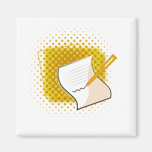 の書恋人 マグネット (正面)