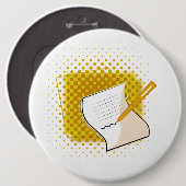 の書恋人 缶バッジ (正面&裏面)