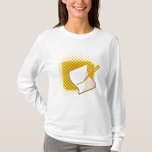 の書恋人 Tシャツ (正面)