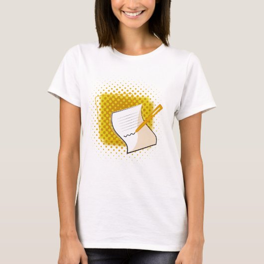 の書恋人 Tシャツ (正面)