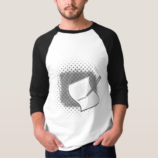 の書恋人 Tシャツ (正面)