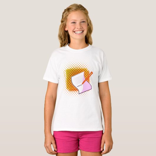 の書恋人 Tシャツ (正面フル)